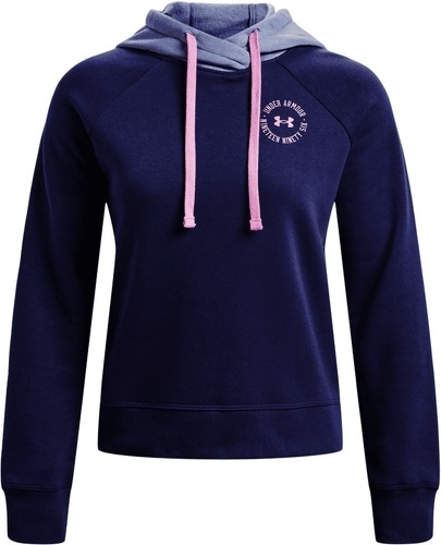 UNDER ARMOUR-Rival Fleece Retro Hoodie Women-0