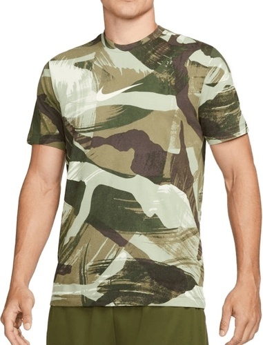 NIKE-T-shirt Nike Dri-FIT Camo AOP vert-2