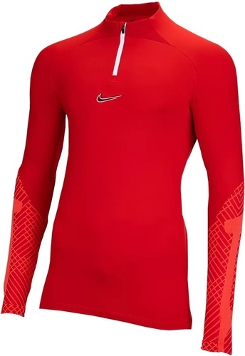 NIKE-Haut d'entraînement Nike Dri-FIT Strike Drill Top rouge-2