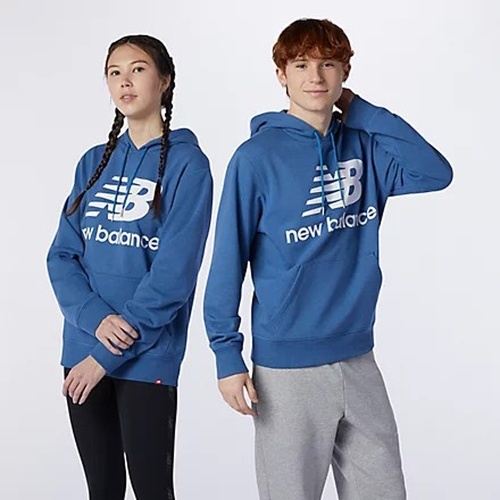 NEW BALANCE-Essentials Tacked Logo Pullover - Sweat-2