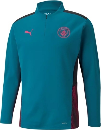 PUMA-Mcfc Trng 1/4 Zip - Sweat de football-2