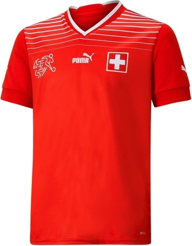 PUMA-Maillot Home 2022 de la Suisse Enfant et Ado-2