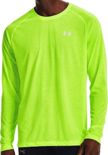 UNDER ARMOUR-Haut de running Under Armour Streaker Run jaune fluo-2