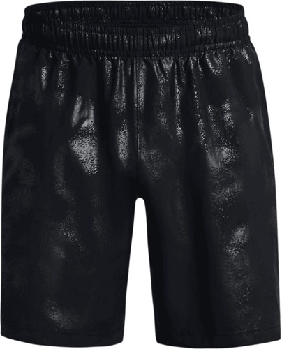 UNDER ARMOUR-Short Under Armour Woven Emboss noir-2