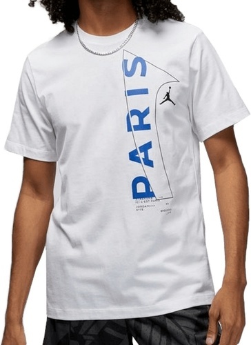 NIKE-T-Shirt Wordmark Nike Paris St. Germain blanc-2