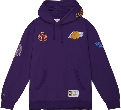 Mitchell & Ness-Sweat À Capuche Los Angeles Lakers Hometown Fleece-0