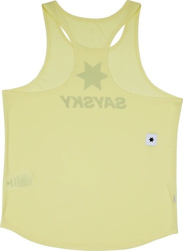 Saysky-Saysky Logo Flow Singlet Yellow-3