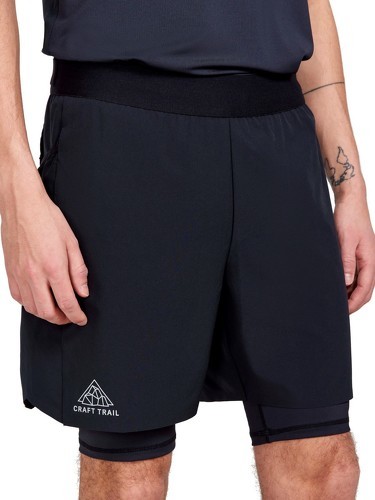 CRAFT-PRO Trail 2in1 Shorts uomo XL Pro trail 2in1 shorts black-image-1