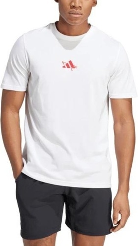 adidas Performance-T-shirt de tennis graphique AEROREADY-1