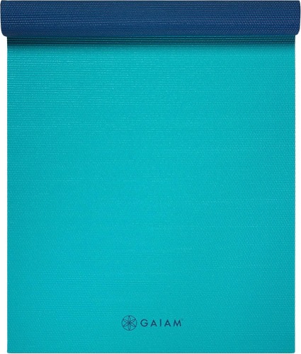 Gaiam-Tapis de yoga 2 couleurs - 4mm-0