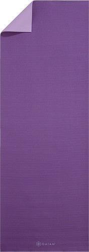 Gaiam-Tapis de yoga 2 couleurs - 6mm-2