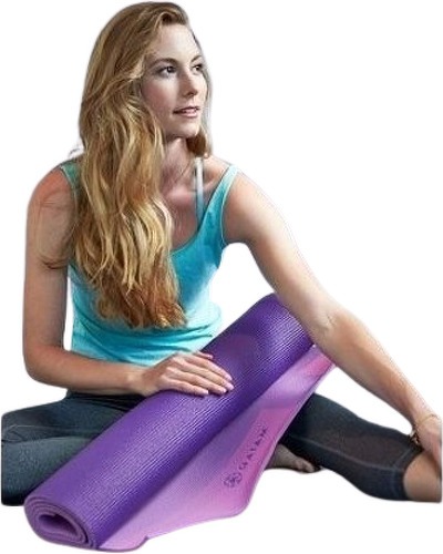Gaiam-Tapis de yoga 2 couleurs - 6mm-4