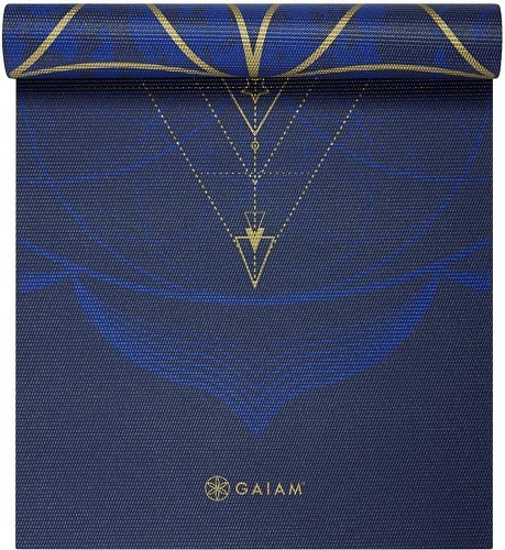 Gaiam-Gaiam Reversible Yoga 6 Mm Metallic Sun & Moon-0