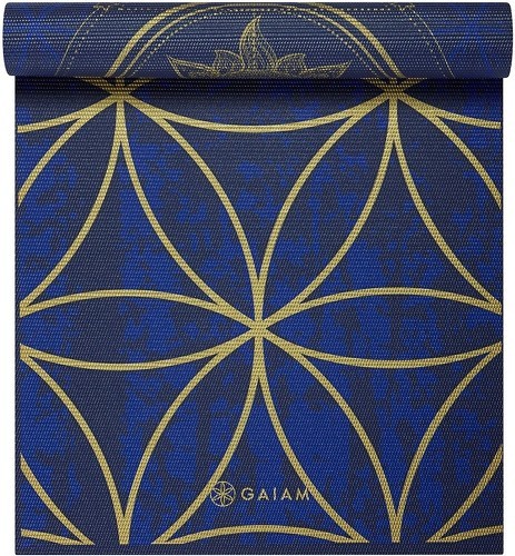 Gaiam-Gaiam Reversible Yoga 6 Mm Metallic Sun & Moon-1