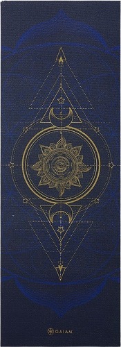 Gaiam-Gaiam Reversible Yoga 6 Mm Metallic Sun & Moon-2