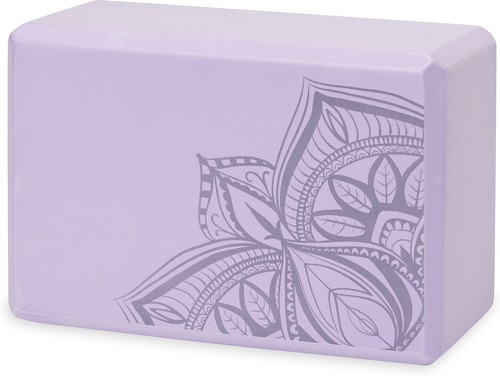 Gaiam-Bloc de yoga Lilac Point-0