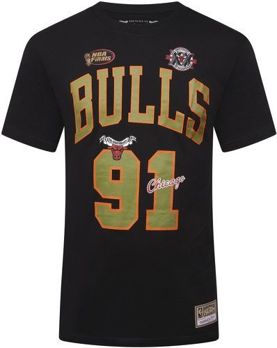 Mitchell & Ness-T-shirt Chicago Bulls NBA Script N&n Bulls Dennis Rodman-image-1