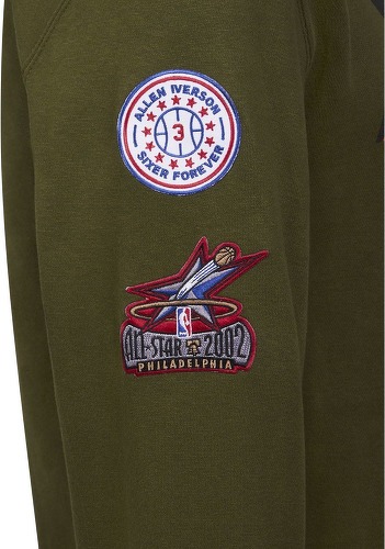 Mitchell & Ness-Mitchell & Ness Fleece Hoody Flight Philadelphia 76Ers-2