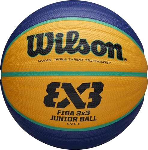 WILSON-BALLON WILSON FIBA 3X3 JUNIOR T5 YELLOW BLUE-image-1