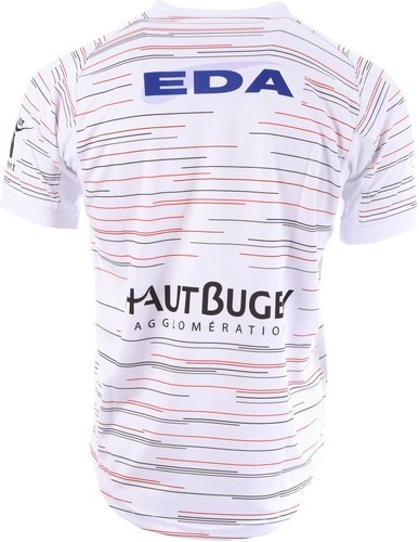 HUNGARIA-Oyonnax Rugby Maillot Extérieur Blanc Homme Hungaria 19/20-1