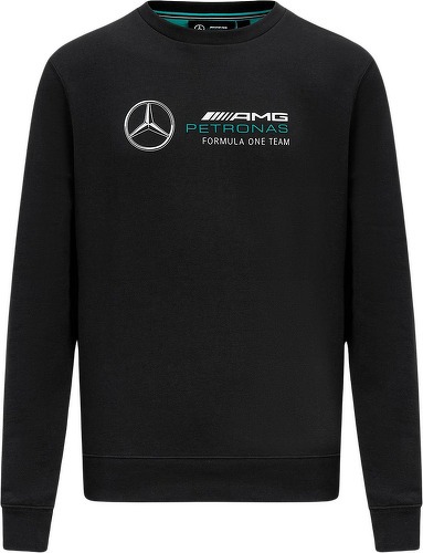MERCEDES AMG PETRONAS MOTORSPORT-Sweatshirt Crew Logo Mercedes-AMG Petronas Motorsport Officiel Formule 1-image-1