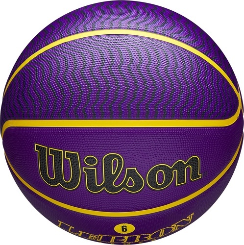 WILSON-Wilson NBA Player Icon LeBron James Outdoor Ball-4