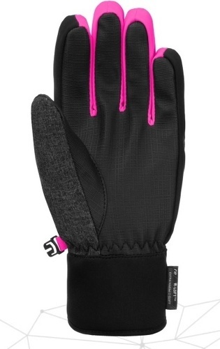 REUSCH-REUSCH Gants de ski Junior SIMON R-TEX XT - BLACK MELANGE/BLCK/VERY BE-1