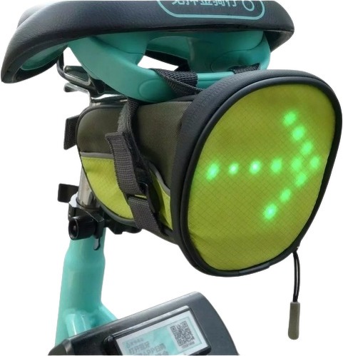 Toad-Sacoche vélo avec clignotants LED-0