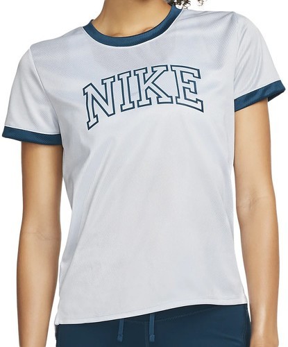 NIKE-T-shirt de Running Gris Femme Nike Swoosh-image-1