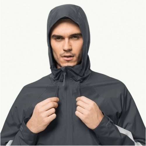 Jack wolfskin-Veste Imperméable Jack Wolfskin Morobbia 2L-4