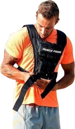 Muscle Power-Muscle Power Gilet lesté 10 Kg-3