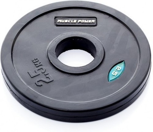 Muscle Power-Muscle Power Disque Haltère 50 Mm 2.5 Kg-0