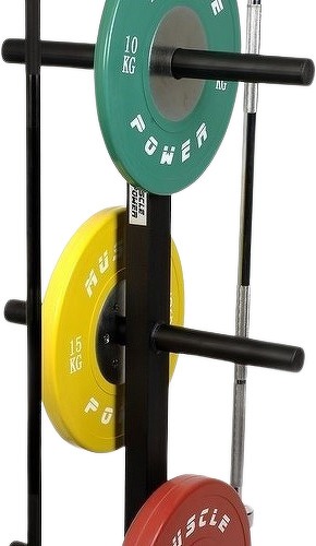Muscle Power-Rack De Stockage Pour Bumper Plates Et Barbells-3