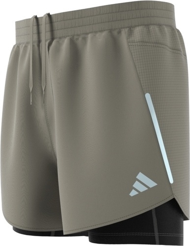 adidas Performance-Short Designed for Running 2-en-1-2