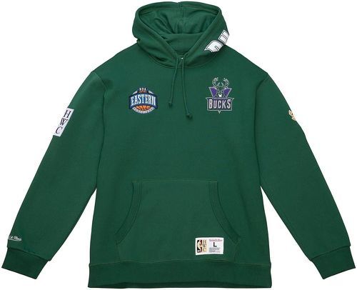 Mitchell & Ness-Mitchell & Ness Hoody Hometown City Milwaukee Bucks-0