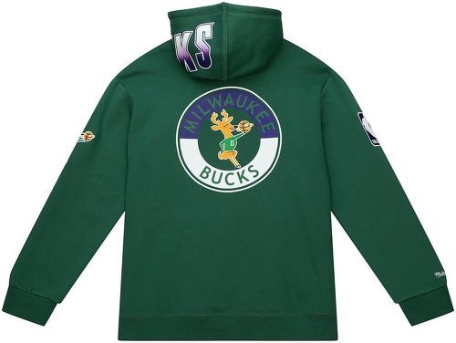 Mitchell & Ness-Mitchell & Ness Hoody Hometown City Milwaukee Bucks-1
