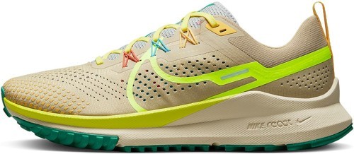 NIKE-Buty Nike React Pegasus Trail 4 M Beżowo-Żółte-image-1