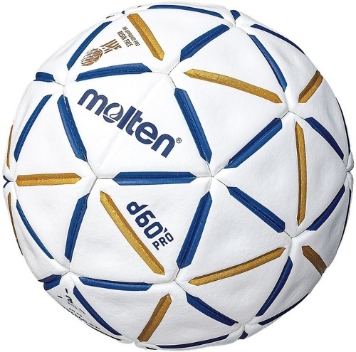 MOLTEN-Lot de 10 Ballons H2D5000-BW Handball d60 Pro-1