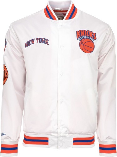 Mitchell & Ness-City Collection Lightweight Satin Veste - New York Knicks-0