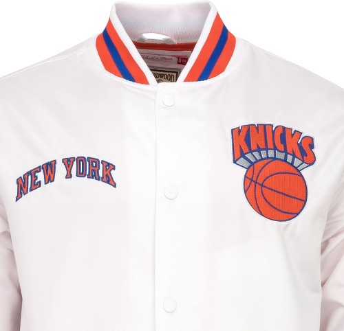 Mitchell & Ness-City Collection Lightweight Satin Veste - New York Knicks-2