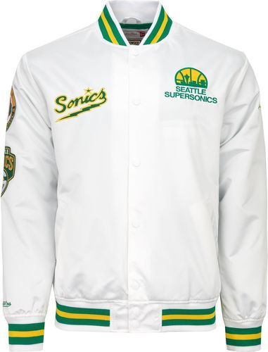 Mitchell & Ness-City Collection Lightweight Satin Veste Seattle SuperSonics-0