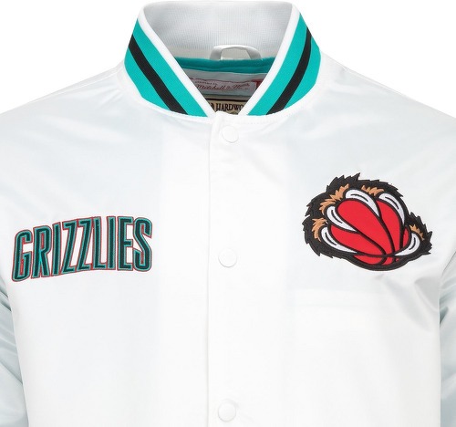 Mitchell & Ness-City Collection Lightweight Satin Veste Vancouver Grizzlies-2