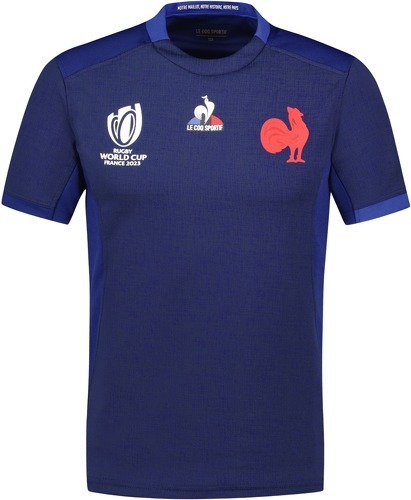 LE COQ SPORTIF-Maillot enfant France - Coupe Du Monde Rugby 2023-1