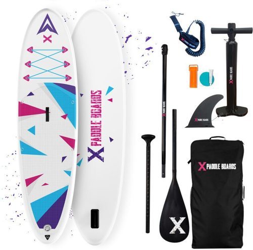 X-PaddleBoards-X Fun 320 X 82 X 15 Cm Pack Complet Option Kayak - Planche-1