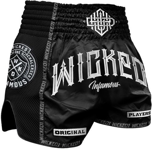 Wicked One-Short Muay-thai WickedOne Kick Infamous noir-0