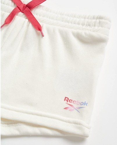 REEBOK-Ensemble ENFANT REEBOK ENSEMBLE FILLE SWEAT SHORT-3