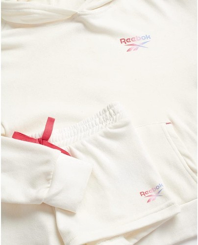REEBOK-Ensemble ENFANT REEBOK ENSEMBLE FILLE SWEAT SHORT-1