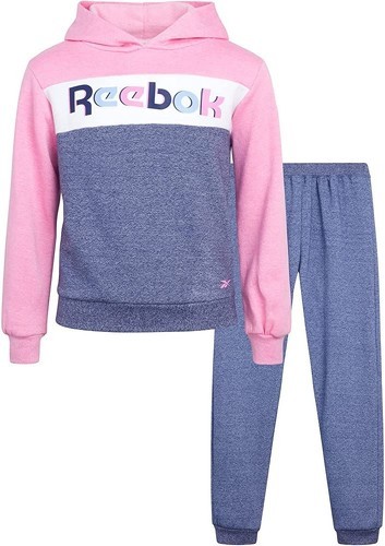 REEBOK-Ensemble ENFANT REEBOK JOGGING FILLE-0