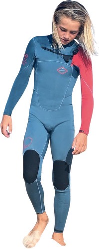 Soöruz Surfwear-Combinaison FIGHTER  3/2mm - OYSTERPRENE Chest-zip Kids-4