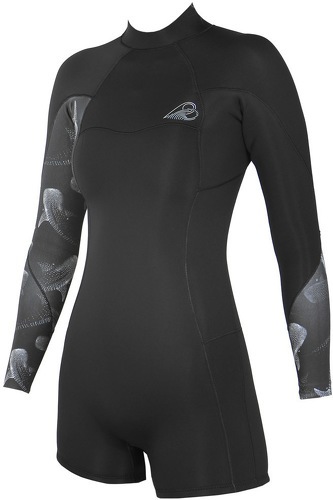 Soöruz Surfwear-Shorty DIVINE 2/2mm GBS LS Back-zip-0